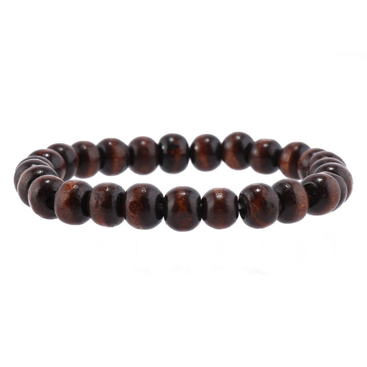 Ensemble de bracelets multicouches en cuir et pierres précieuses contre le mauvais œil turc Olivenorma
