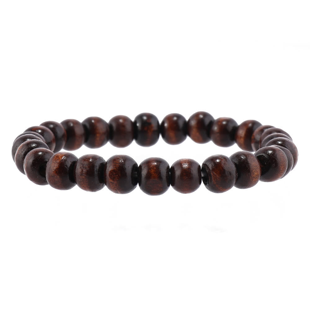 Ensemble de bracelets multicouches en cuir et pierres précieuses contre le mauvais œil turc Olivenorma - image 6