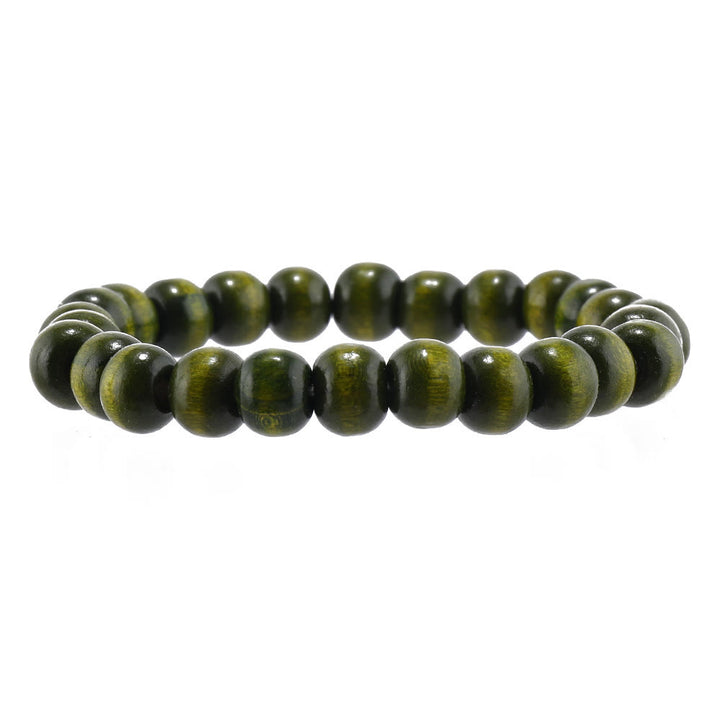 Lot de 5 bracelets de protection contre le mauvais œil en perles turquoise Olivenorma