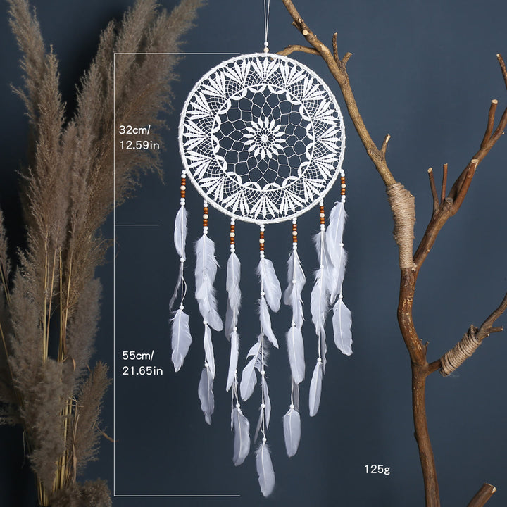 Attrape-rêves tissé à la main bohème à motifs multiples Olivenorma