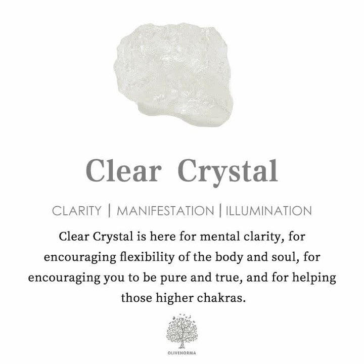 Bracelet en perles de cristal transparent en grenat naturel Olivenorma