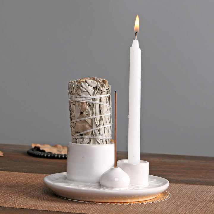 Olivenorma Palo Santo Porte-autocollant Plateau Porte-encens