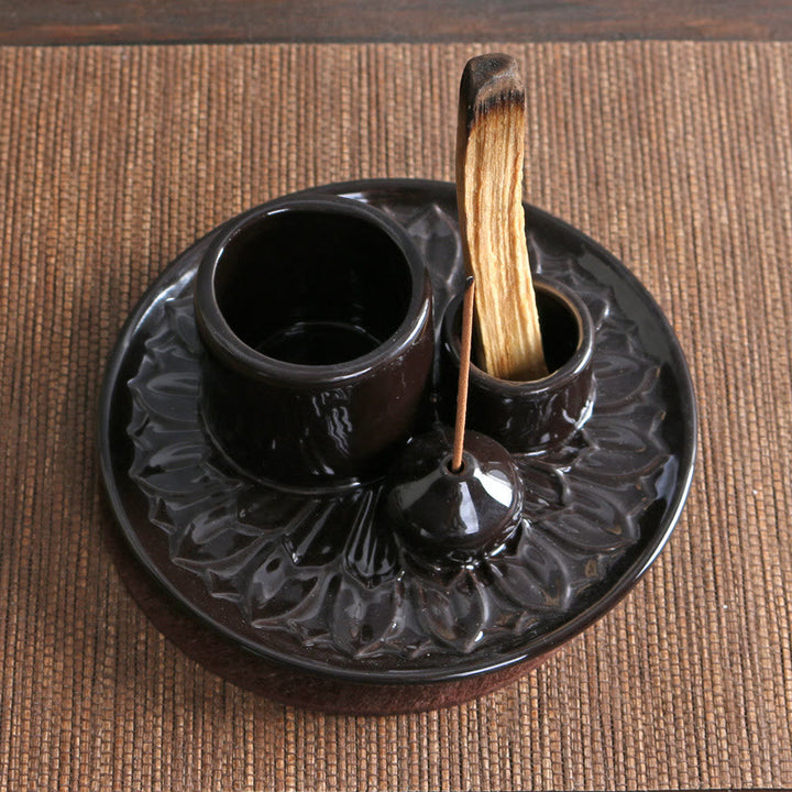 Olivenorma Palo Santo Porte-autocollant Plateau Porte-encens