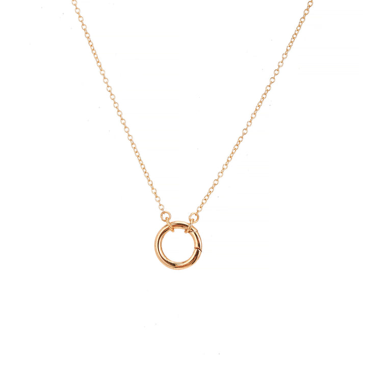 Collier avec pendentif en pierre de naissance Olivenorma et pierres précieuses en cristal naturel