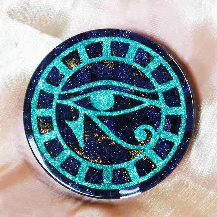 Décoration en résine de pierre naturelle Olivenorma Oeil d'Horus