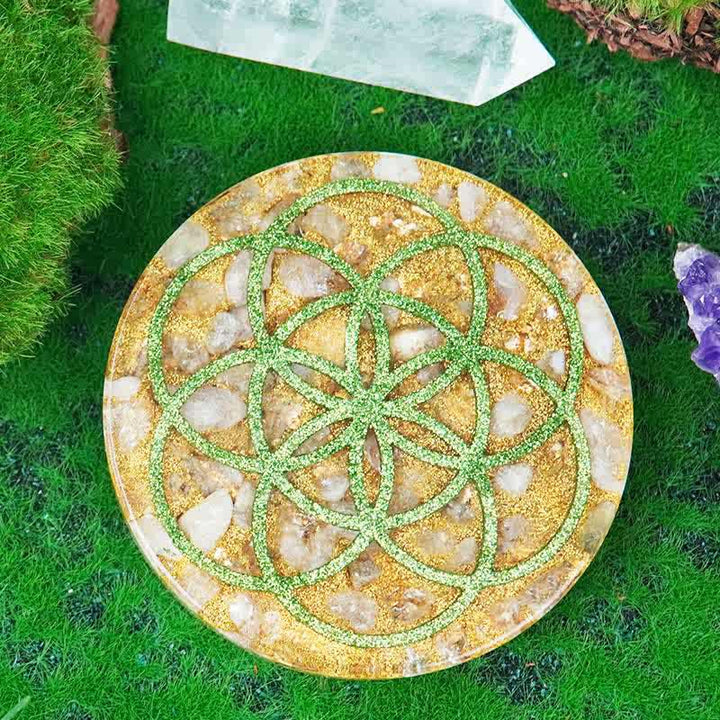 Traitement Reiki en résine de pierre naturelle Olivenorma Décoration