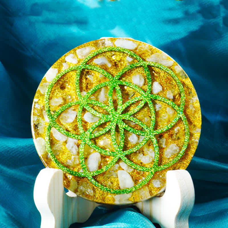 Traitement Reiki en résine de pierre naturelle Olivenorma Décoration