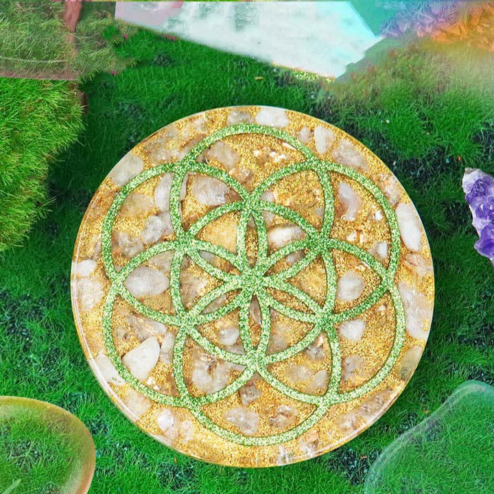 Traitement Reiki en résine de pierre naturelle Olivenorma Décoration