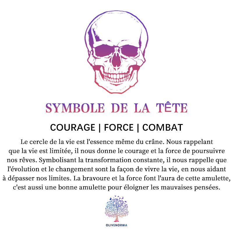 Pyramide d'orgone symbole de crâne d'obsidienne améthyste Olivenorma