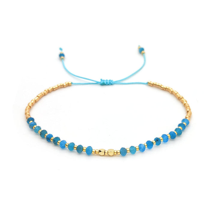 Bracelet Olivenorma en petites perles de cristal naturel