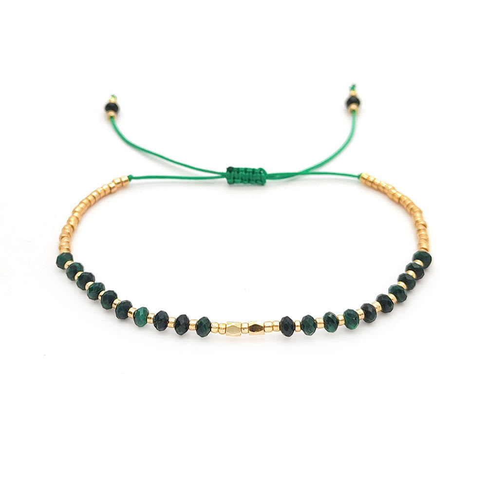 Bracelet Olivenorma en petites perles de cristal naturel