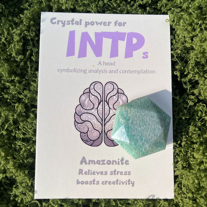 Ornements en cristal de gemme MBTI Olivenorma en pierre naturelle