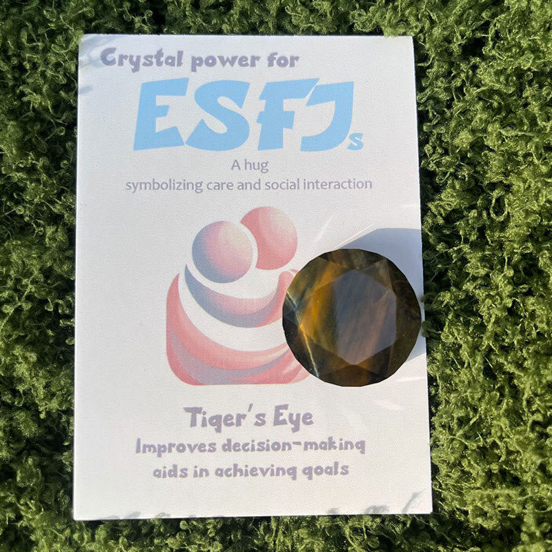 Ornements en cristal de gemme MBTI Olivenorma en pierre naturelle