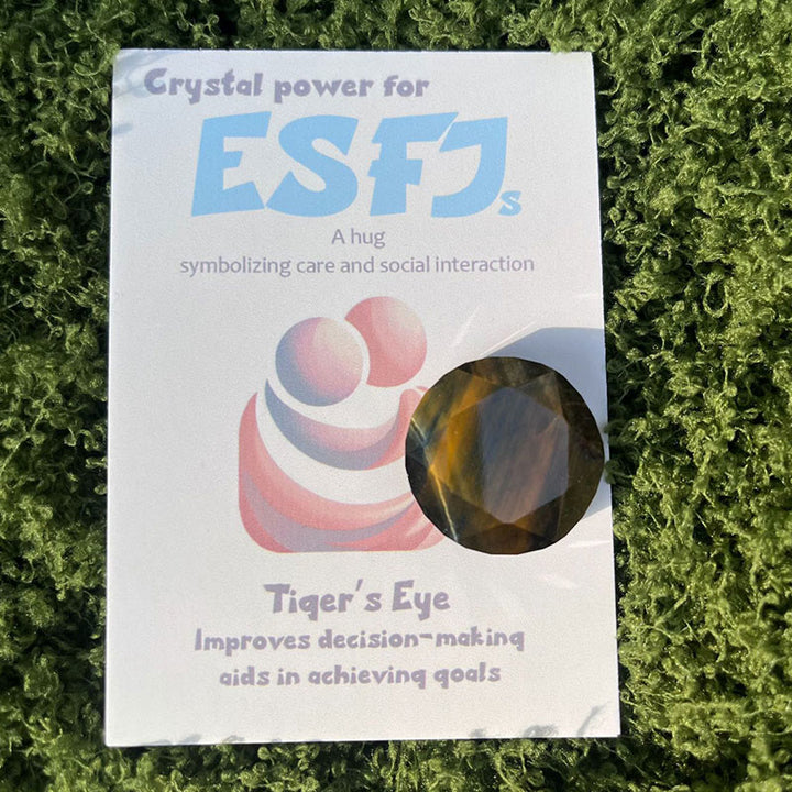 Ornements en cristal de gemme MBTI Olivenorma en pierre naturelle