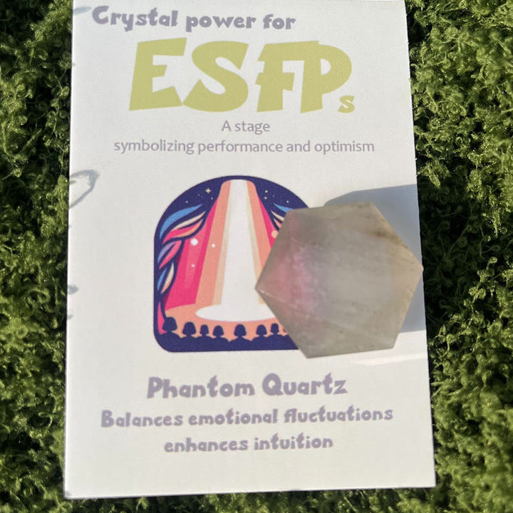 Ornements en cristal de gemme MBTI Olivenorma en pierre naturelle