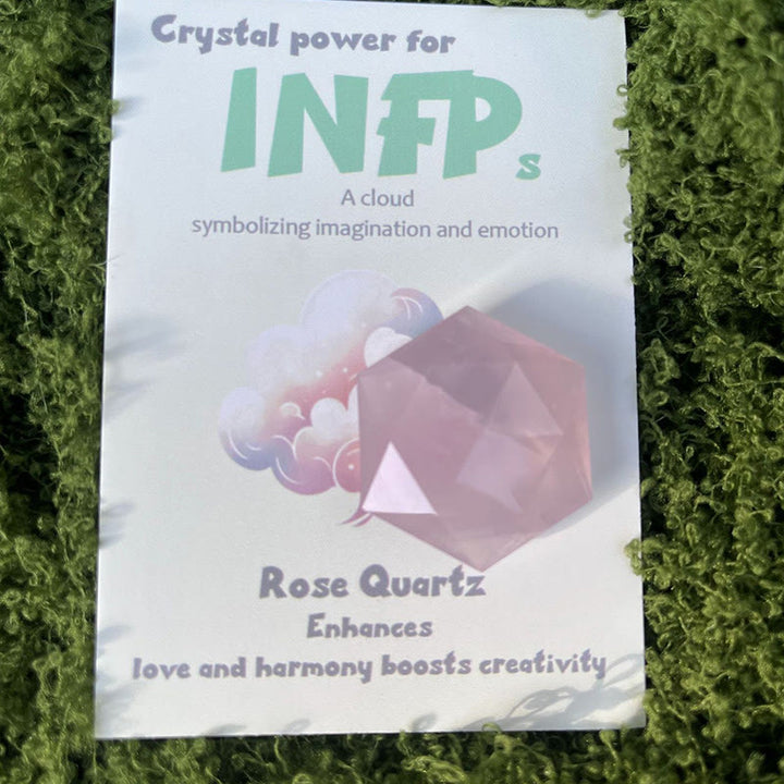 Ornements en cristal de gemme MBTI Olivenorma en pierre naturelle