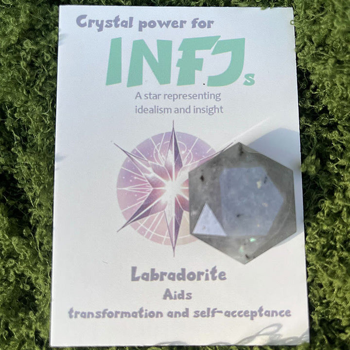 Ornements en cristal de gemme MBTI Olivenorma en pierre naturelle