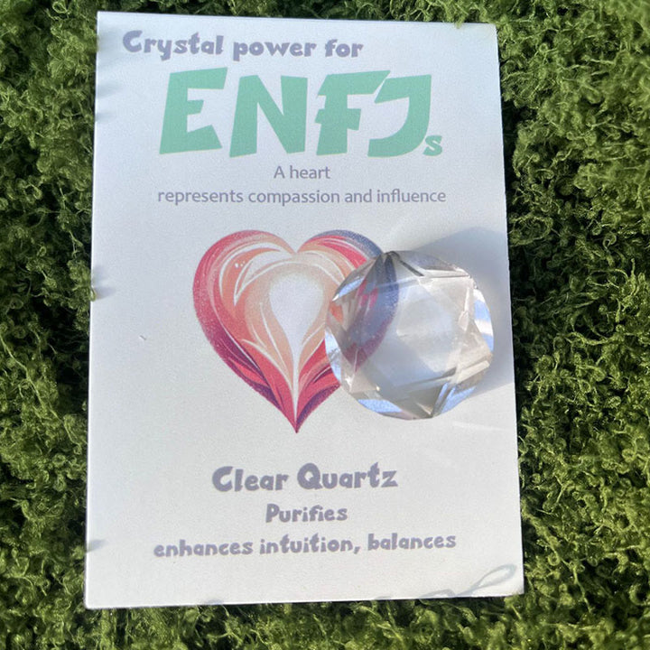 Ornements en cristal de gemme MBTI Olivenorma en pierre naturelle