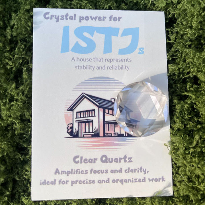 Ornements en cristal de gemme MBTI Olivenorma en pierre naturelle