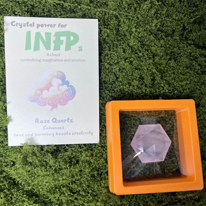 Ornements en cristal de gemme MBTI Olivenorma en pierre naturelle