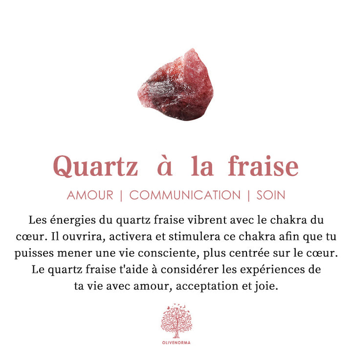 Pyramide orgone en quartz rose et quartz fraise Olivenorma