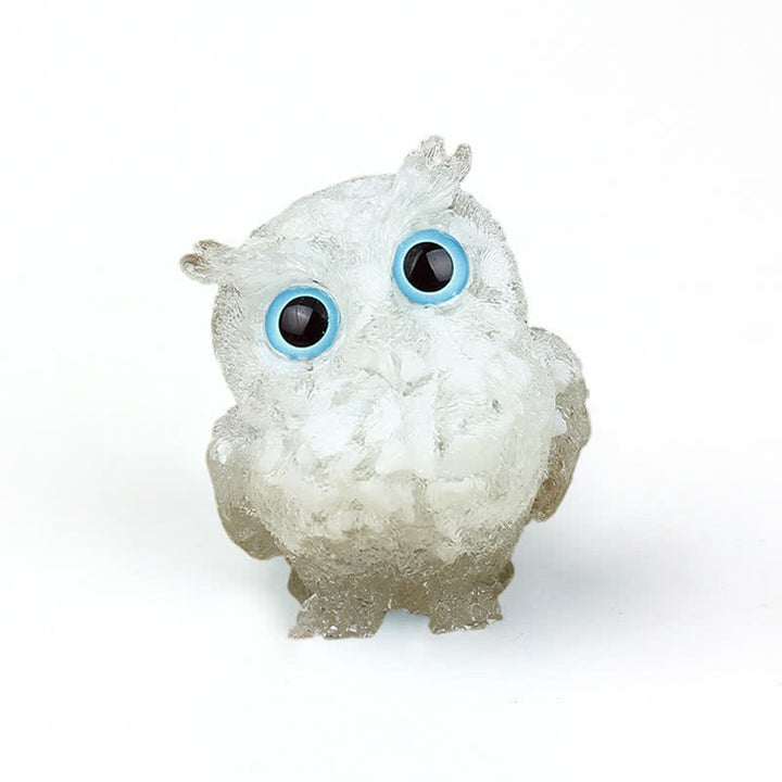 Figurine de hibou en cristal Olivenorma Wise Guardian, décoration en pierre précieuse - image 61