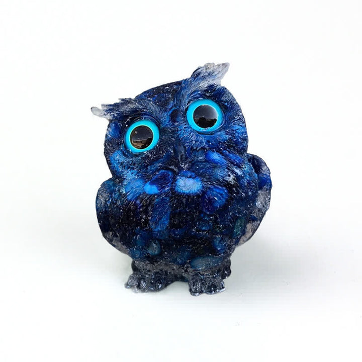 Figurine de hibou en cristal Olivenorma Wise Guardian, décoration en pierre précieuse - Kyanite - 2,08 po (L) * 1,57 po (l) * 1,45 po (H) - image 81