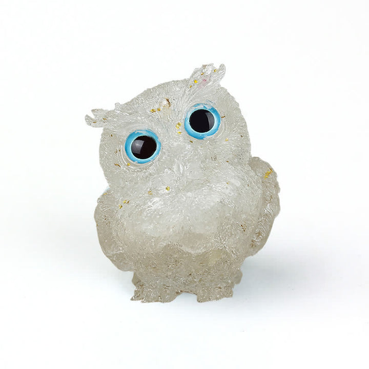 Figurine de hibou en cristal Olivenorma Wise Guardian, décoration en pierre précieuse - Narce - 2,08 po (L) * 1,57 po (l) * 1,45 po (H) - image 57