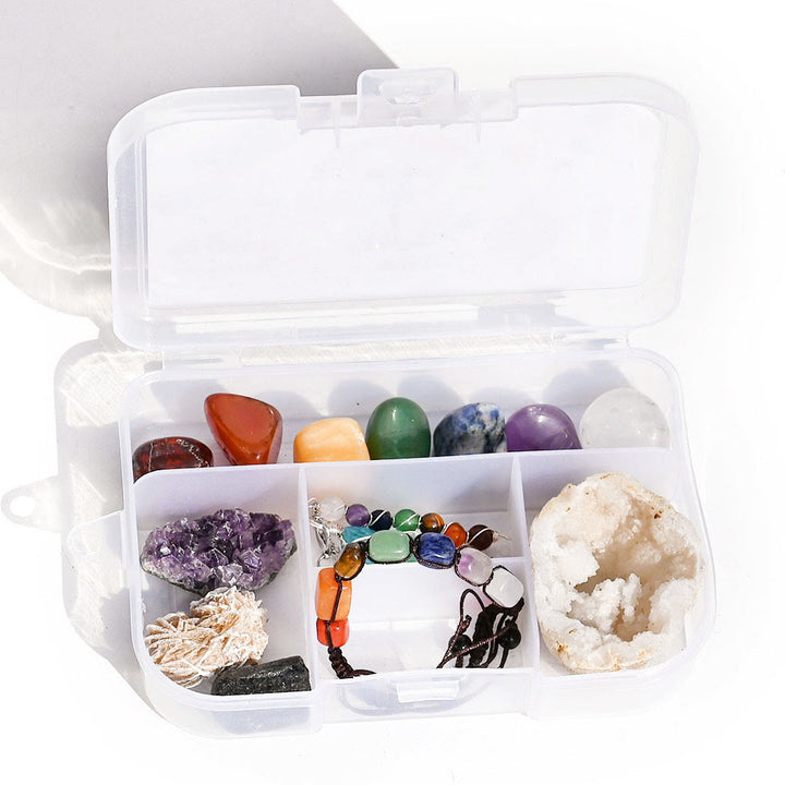 Coffret de décorations en cristal énergétique Olivenorma