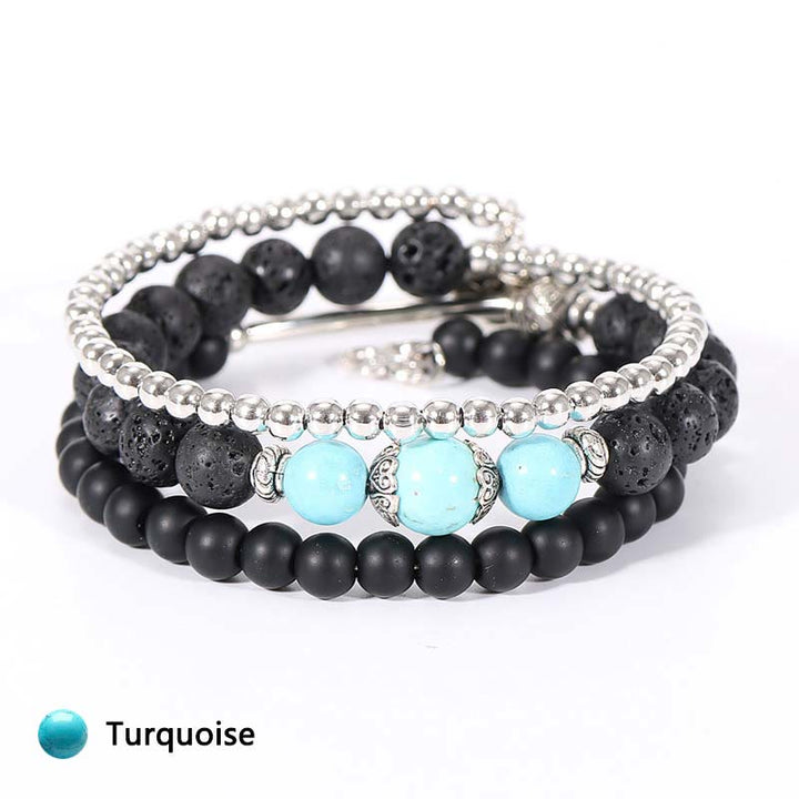 Bracelet en pierre de protection en cristal naturel