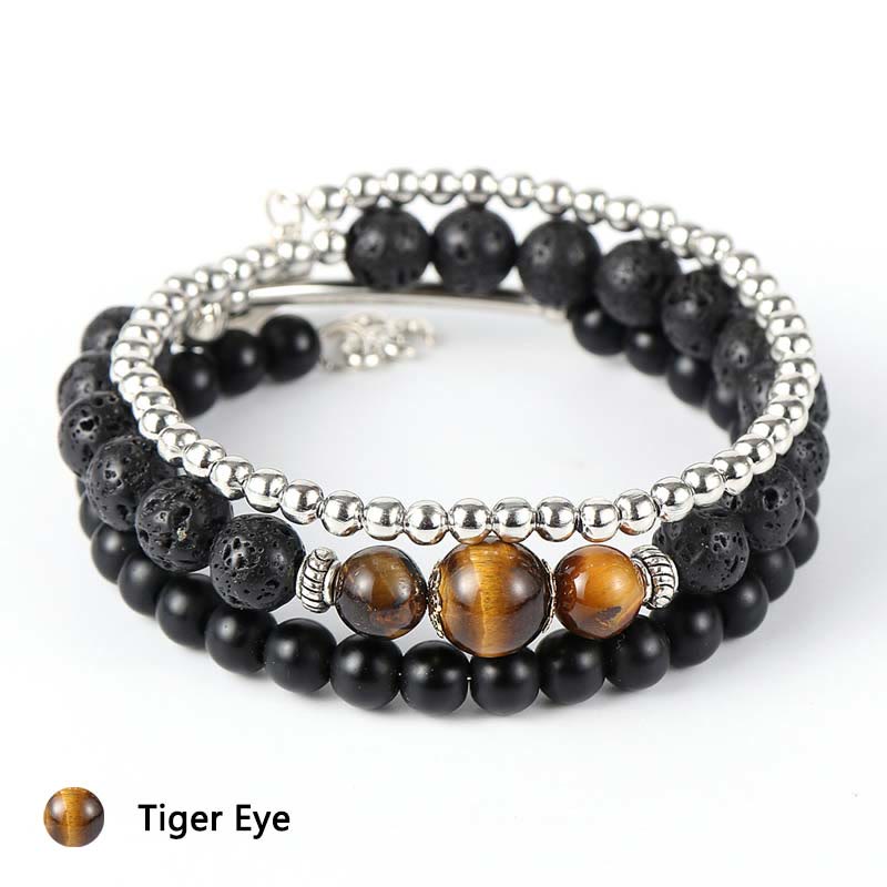 Bracelet en pierre de protection en cristal naturel