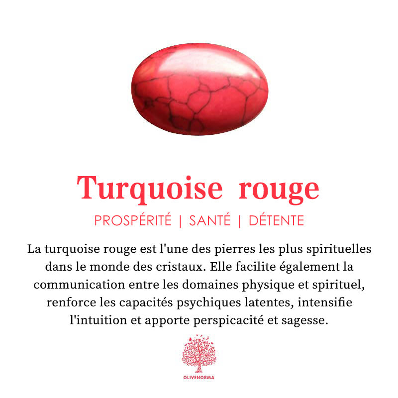 Ensemble de cinq bracelets ouverts en alliage de pierre naturelle Olivenorma 