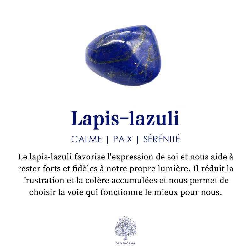 Bracelet long en perles de cristal et pierres naturelles Olivenorma - image 20