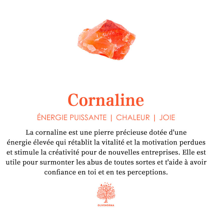 Bracelet long en perles de cristal et pierres naturelles Olivenorma - image 41