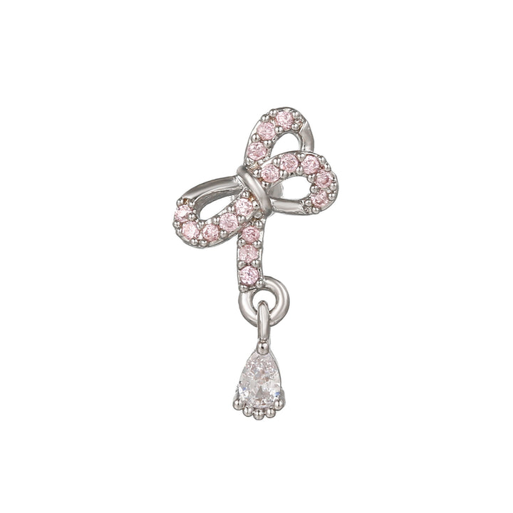 Boucles d'oreilles clous en zircon blanc exquis Olivenorma - Arc 2 - image 12