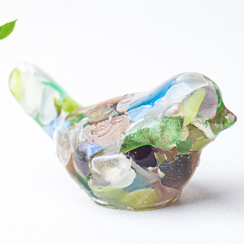 Sculpture d'oiseau en cristal naturel Olivenorma Décoration en pierres précieuses - Pierre œil-de-chat - Petit : 3 x 2 cm - image 35