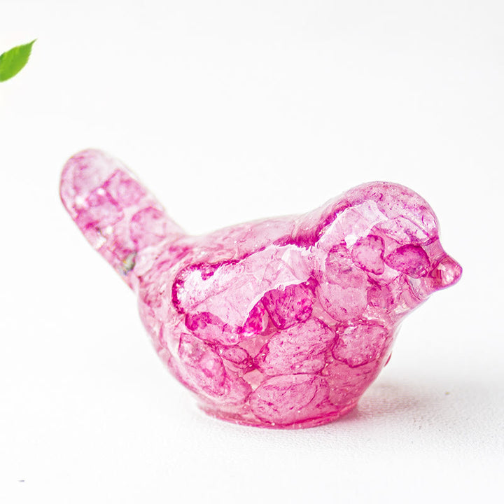 Sculpture d'oiseau en cristal naturel Olivenorma Décoration en pierres précieuses - Cristal rose - Petit : 3 x 2 cm - image 47