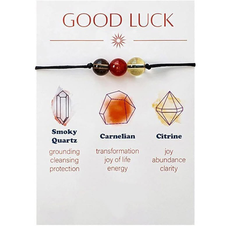 Olivenorma Lot de 9 bracelets de yoga en pierre naturelle et cristal de guérison