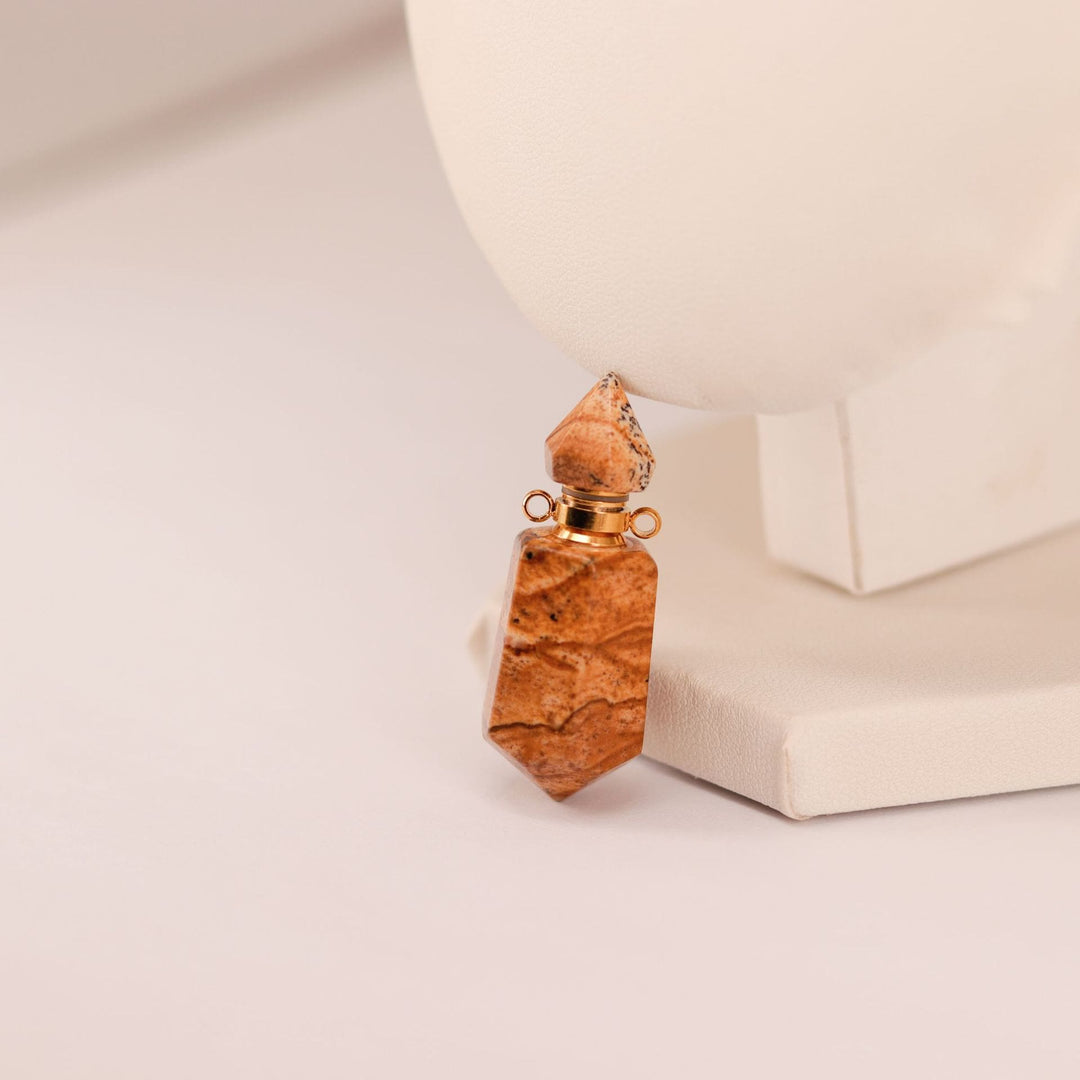 Collier diffuseur d'huiles essentielles à colonne hexagonale Olivenorma