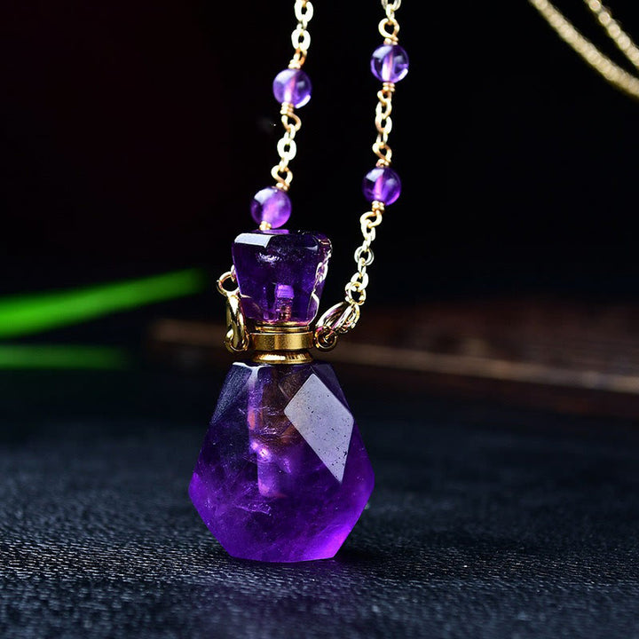 Collier diffuseur d'huiles essentielles en pierre naturelle Olivenorma
