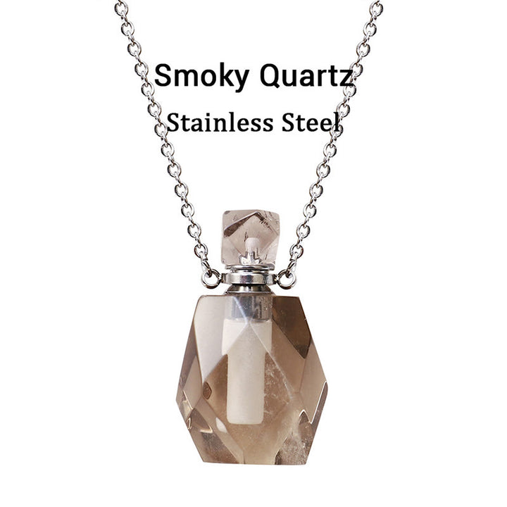 Collier diffuseur d'huiles essentielles en cristal Olivenorma