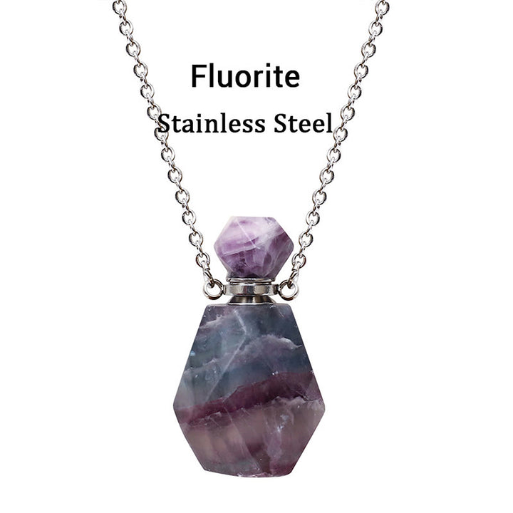 Collier diffuseur d'huiles essentielles en cristal Olivenorma