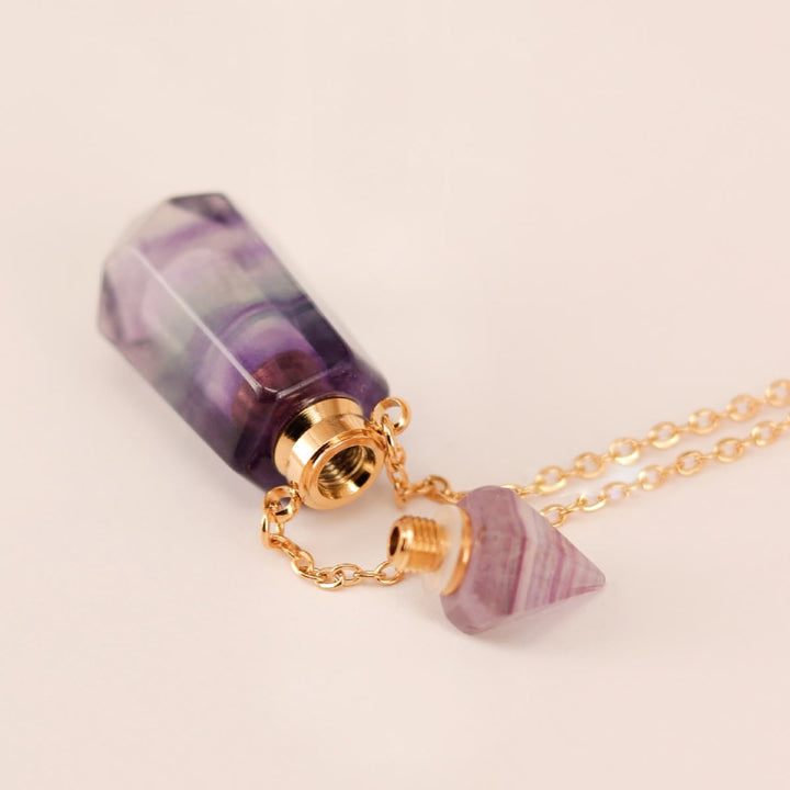 Collier diffuseur d'huiles essentielles à colonne hexagonale Olivenorma
