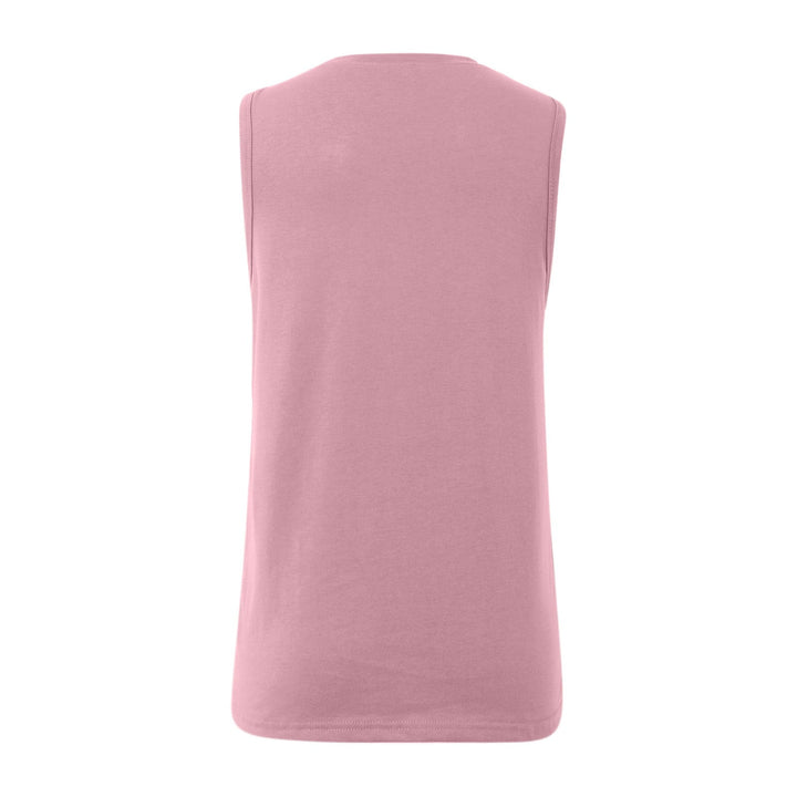 T-shirt sans manches imprimé Lotus Olivenorma