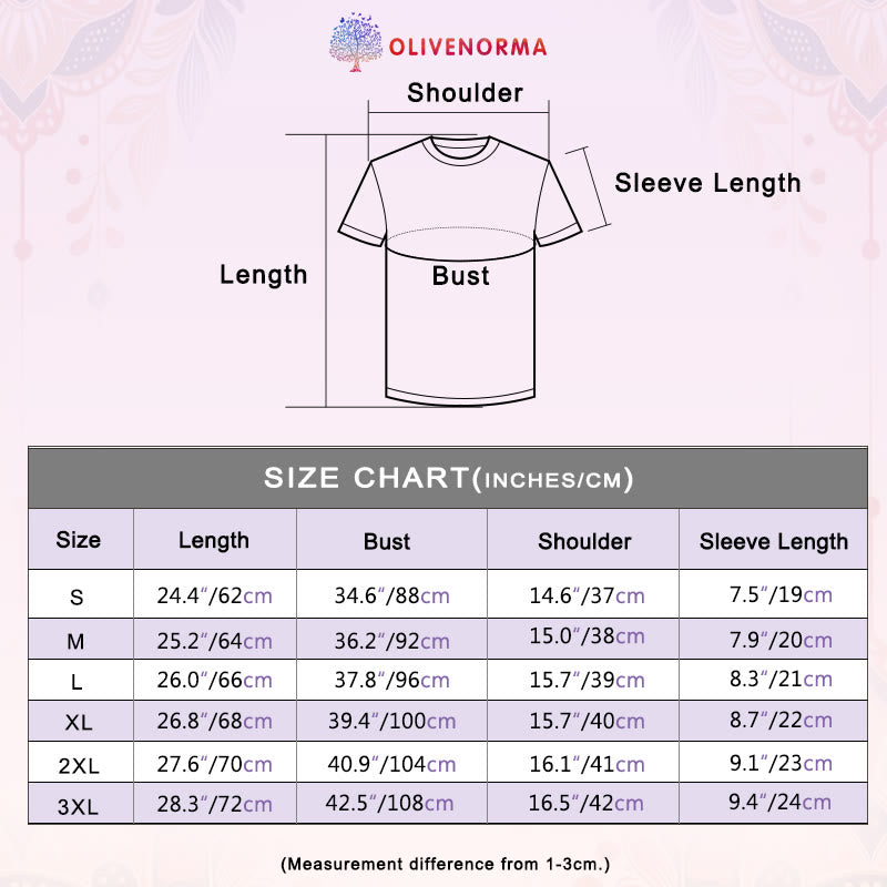 T-shirt rose imprimé attrape-rêves en modal Olivenorma - image 1