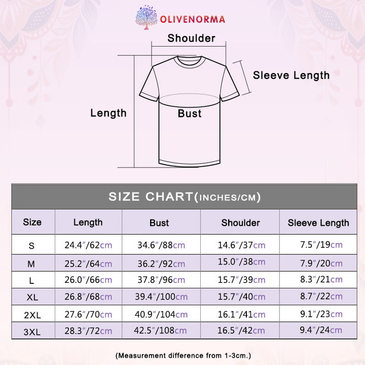 T-shirt rose imprimé attrape-rêves en modal Olivenorma - image 1