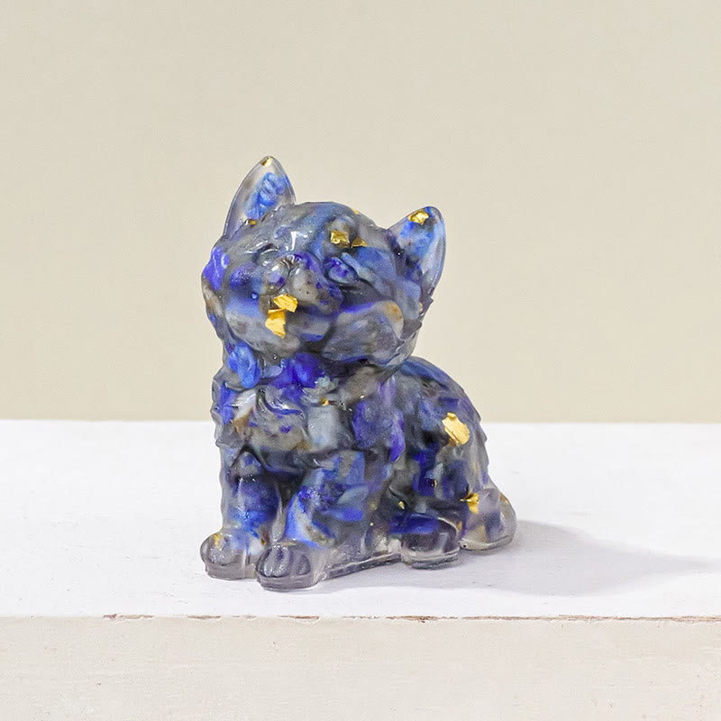 Décoration en cristal époxy Olivenorma en forme de chaton mignon