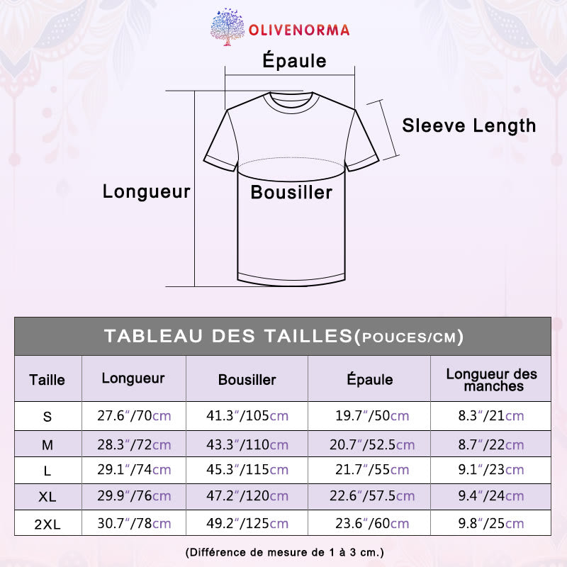 T-shirt imprimé méditation Hamsa Bouddha Lotus Olivenorma