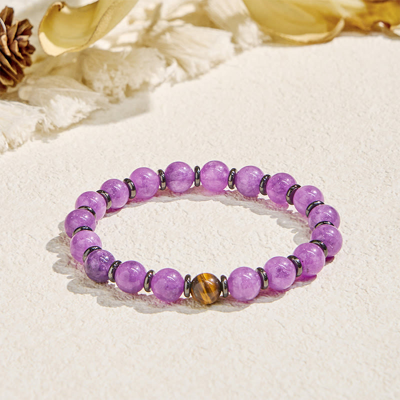 Bracelet Olivenorma « Soul Guardian » en améthyste et huile essentielle de courage - Bracelet uniquement - image 5