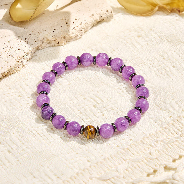 Bracelet Olivenorma « Soul Guardian » en améthyste et huile essentielle de courage - image 9